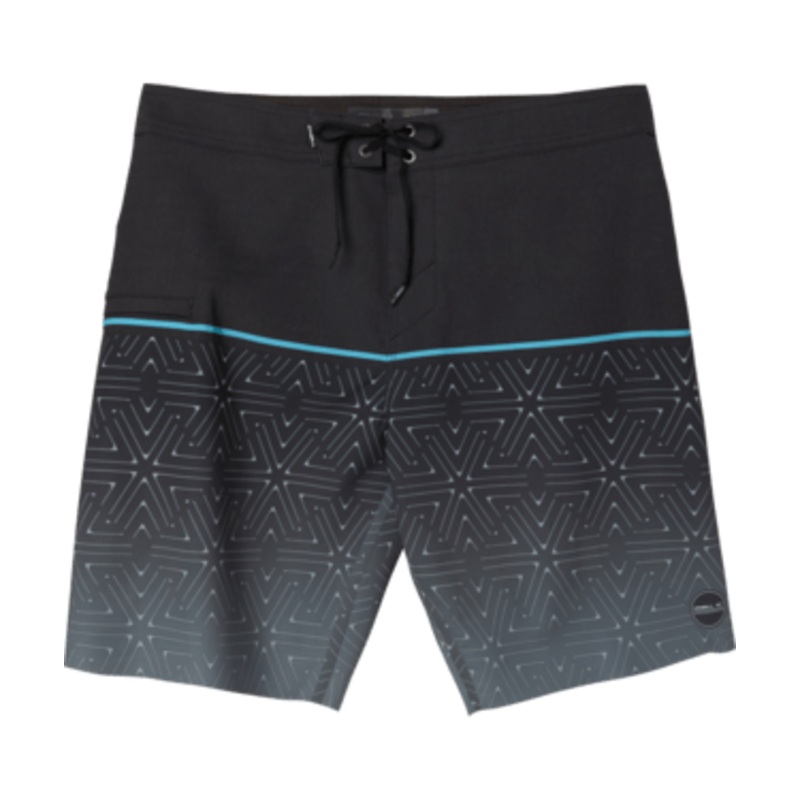 O'Neill Hyperfreak TRVLR Nomad Boardshorts in Black