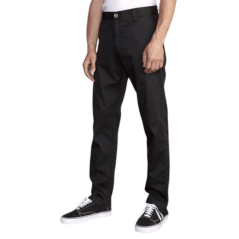 RVCA The Weekend Stretch Pant in Black