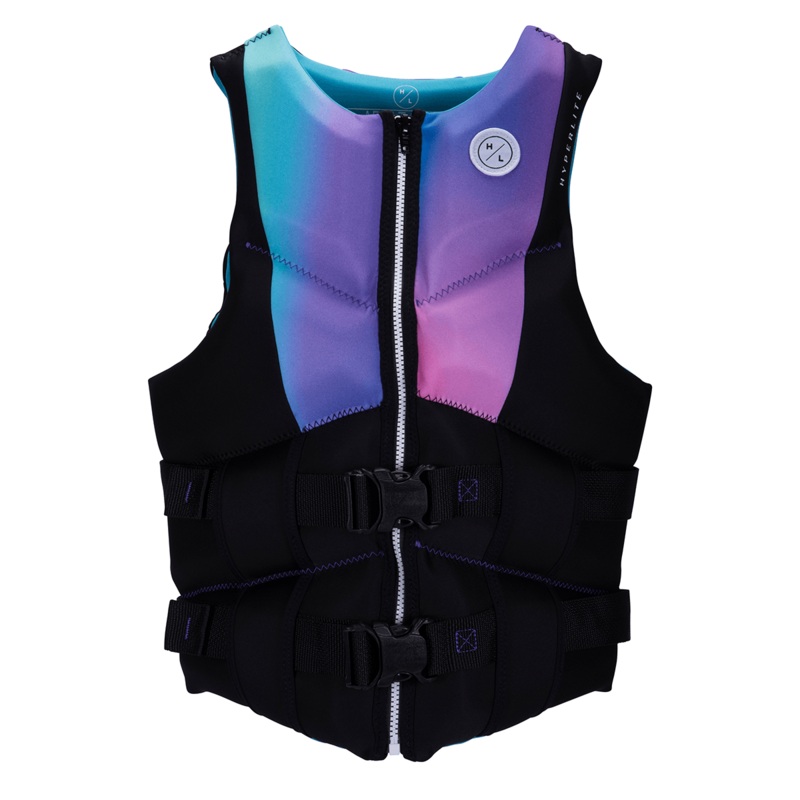 Hyperlite Women's Logic CGA Life Jacket in Black/Purple