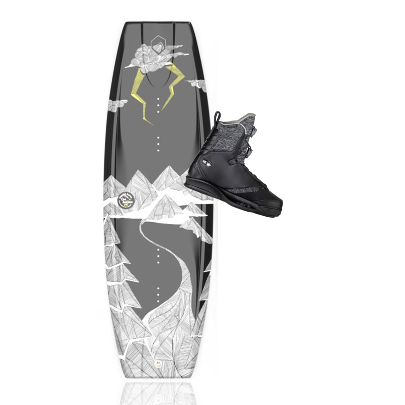 Liquid Force Bullox w/ Tao 6X Wakeboard Package 2024