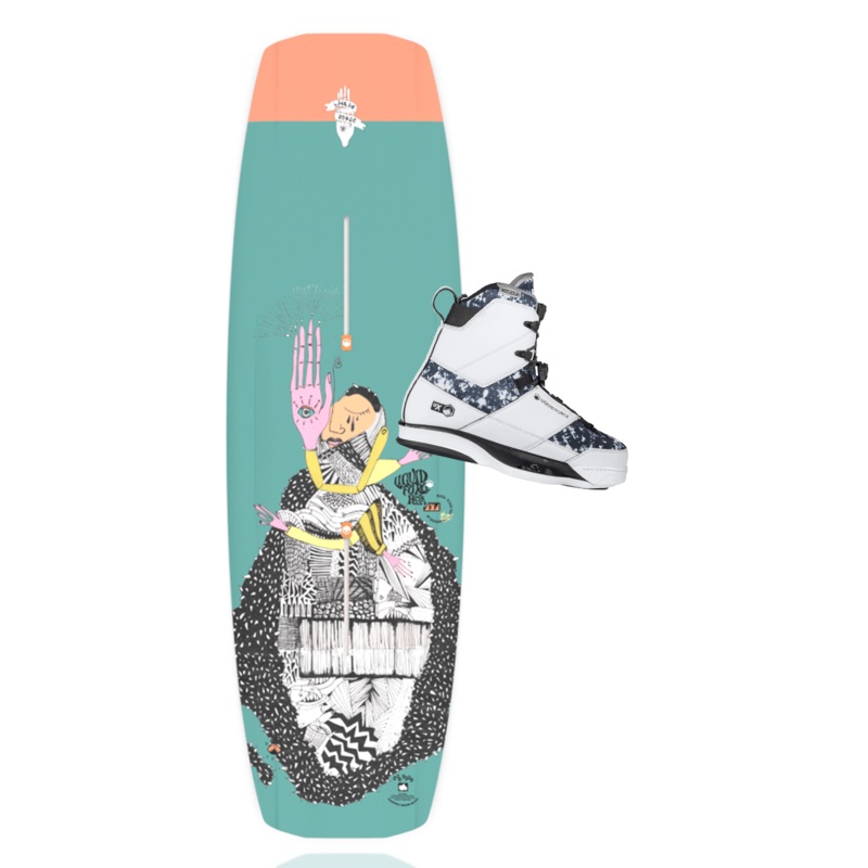 Liquid Force Peak w/ Peak 6X Wakeboard Package 2023