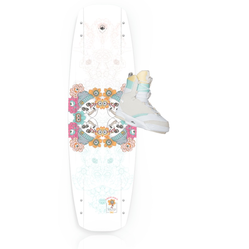 Liquid Force Vamp w/ Vida 6X Wakeboard Package 2023