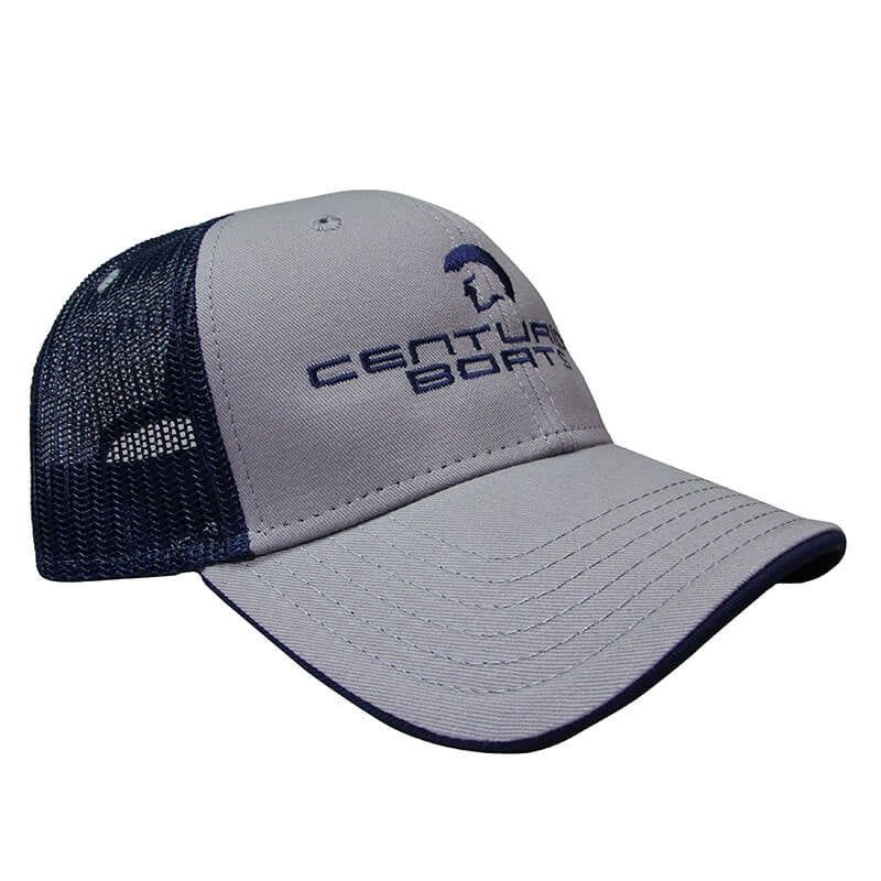 Centurion Boats Low Pro Trucker Cap in Grey/Navy