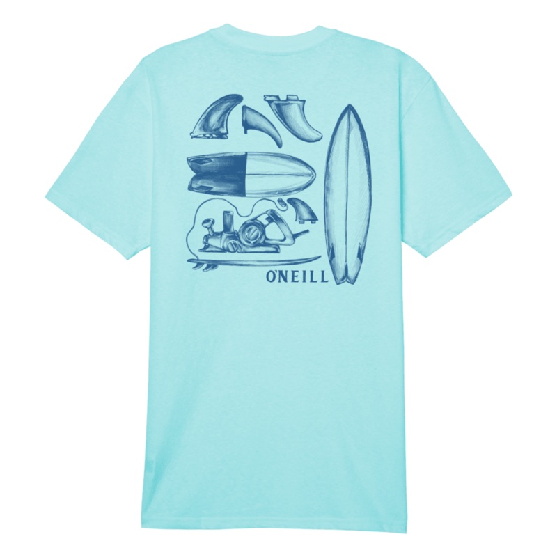 O'Neill Tools Tee in Turquoise Heather