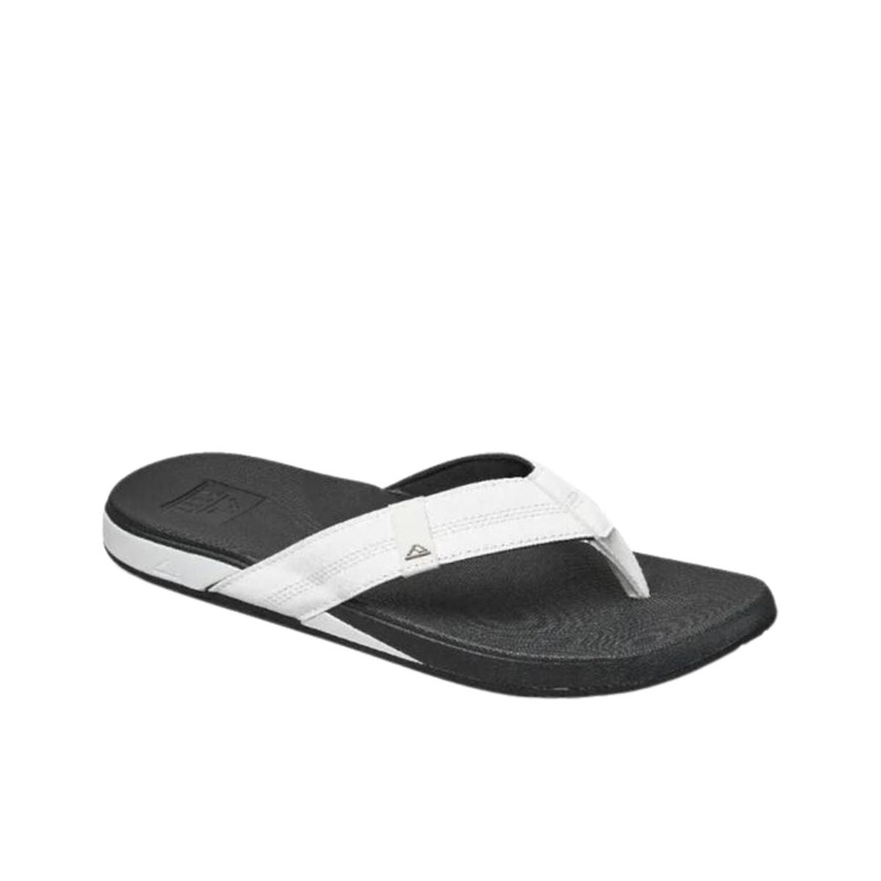 Reef Cushion Phantom in White/Charcoal Men's Sandal