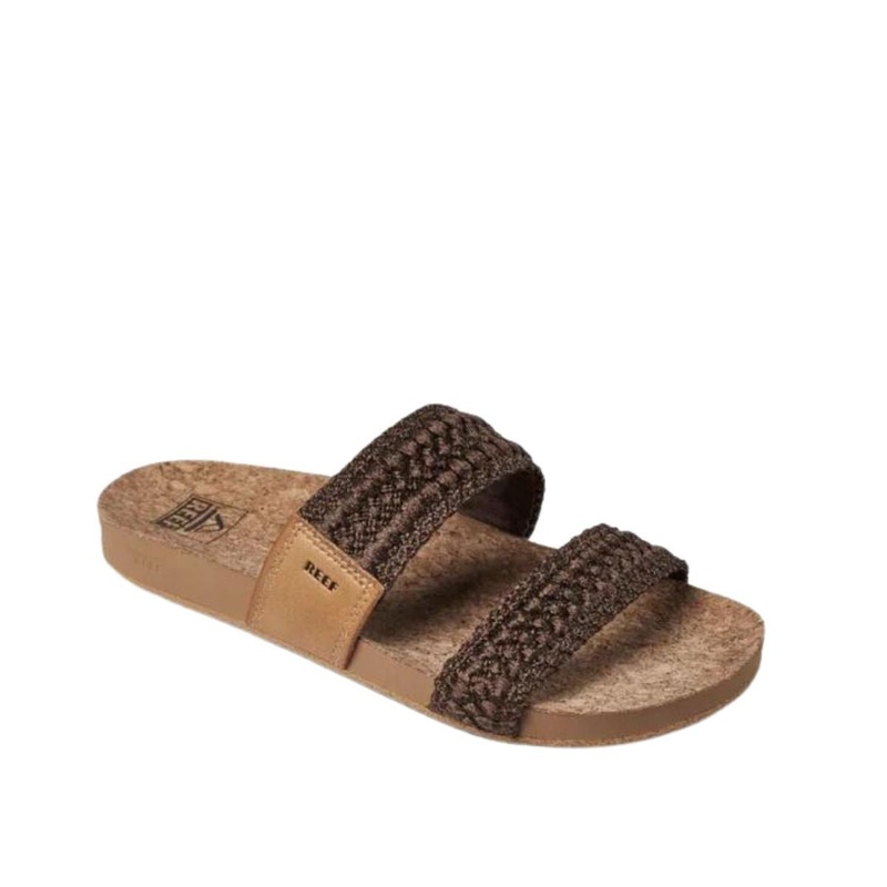 Reef Cushion Vista Thread Women's Sandal in Chocolate