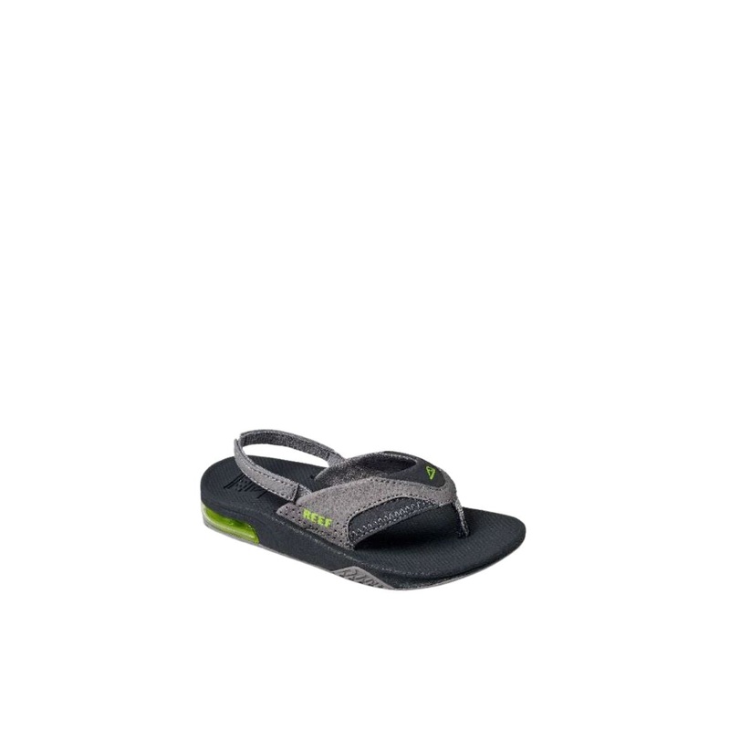 Reef Little Fanning Grey/Volt Kids Sandal