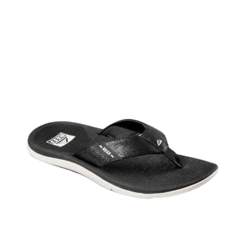 Reef Santa Ana Men's Sandal in Grey/White