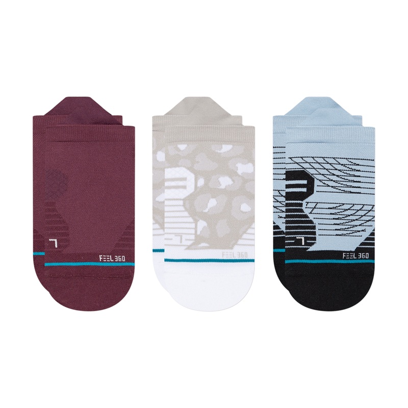 Stance 3 Pack 4x400 Performance Tab Socks in Multi