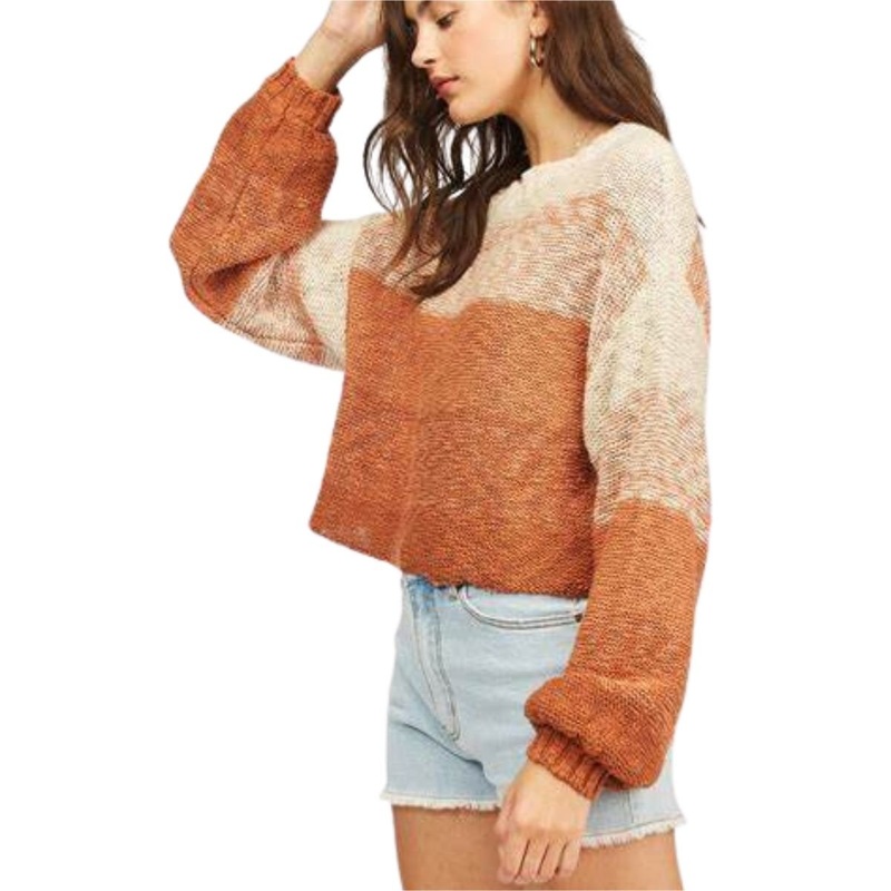 Billabong Blending In Sweater in Sandstone