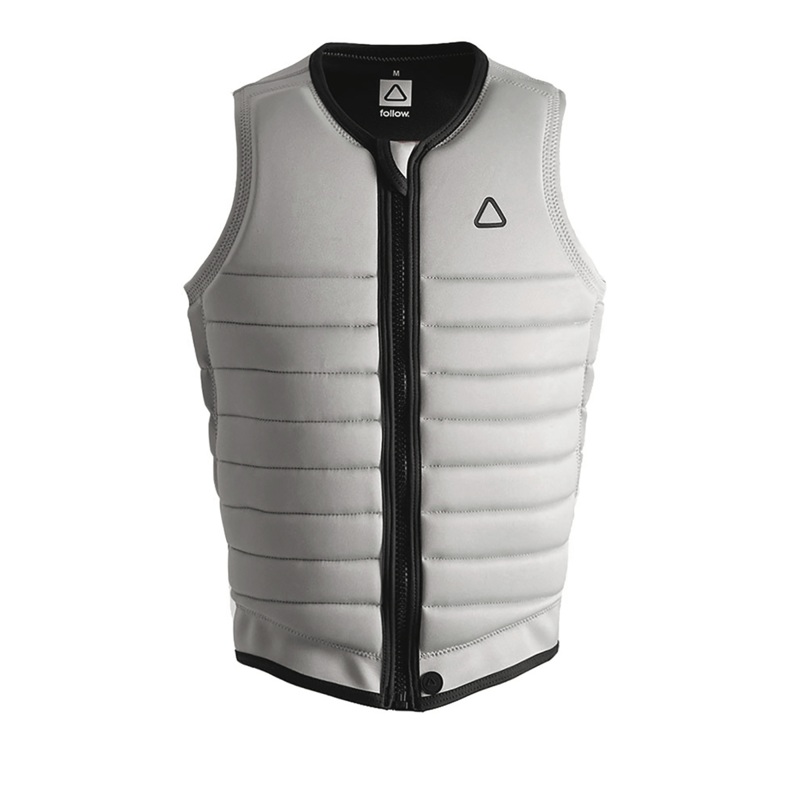 Follow Primary Mens Comp Wake Vest in Stone