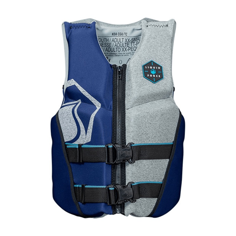 Liquid Force Koa Junior CGA Life Jacket in Navy/Heather