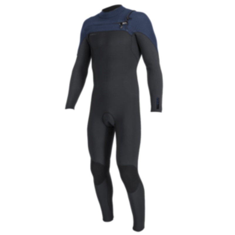 O'Neill Blueprint 3/2+mm Chest Zip Full Wetsuit in Black and Navy