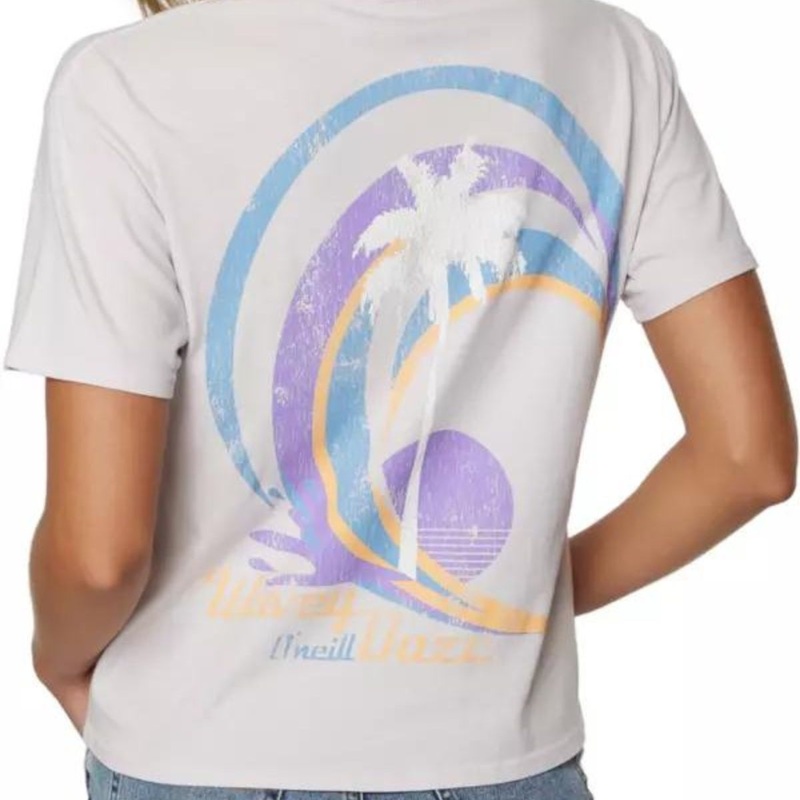 O'Neill Wavey Daze Tee in Purple