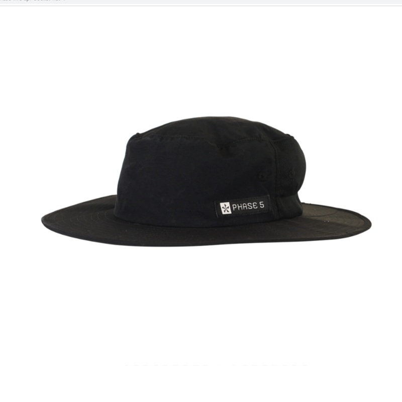 Phase 5 SPF Bucket Hat in Black