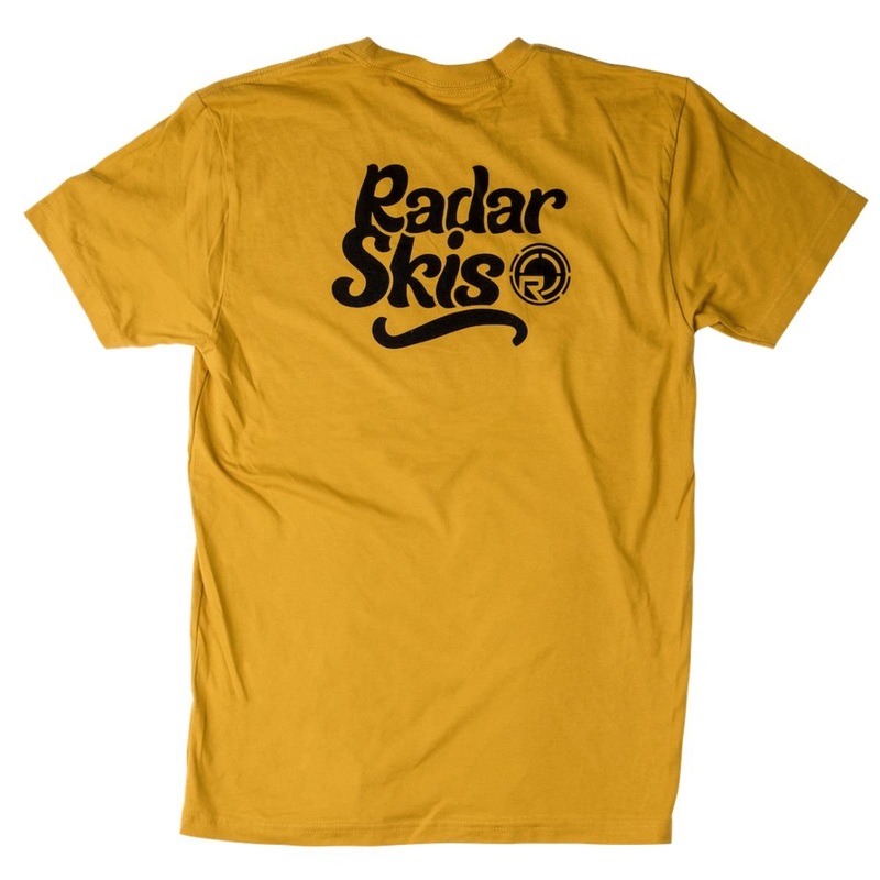 Radar Base Tee in Mustard