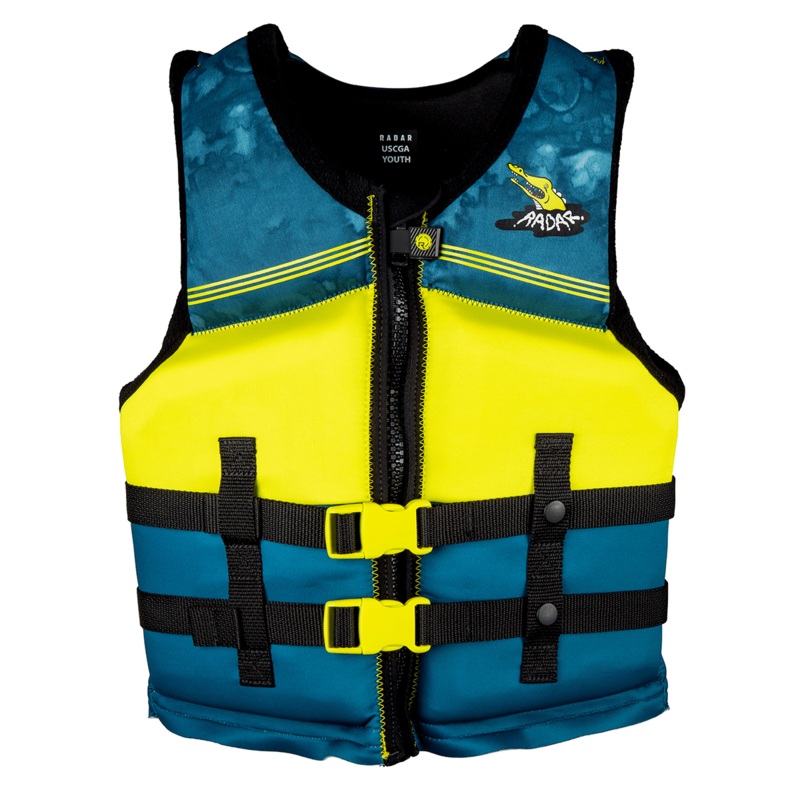 Radar Boy's TRA CGA Life Jacket in Volt/Deep Sea
