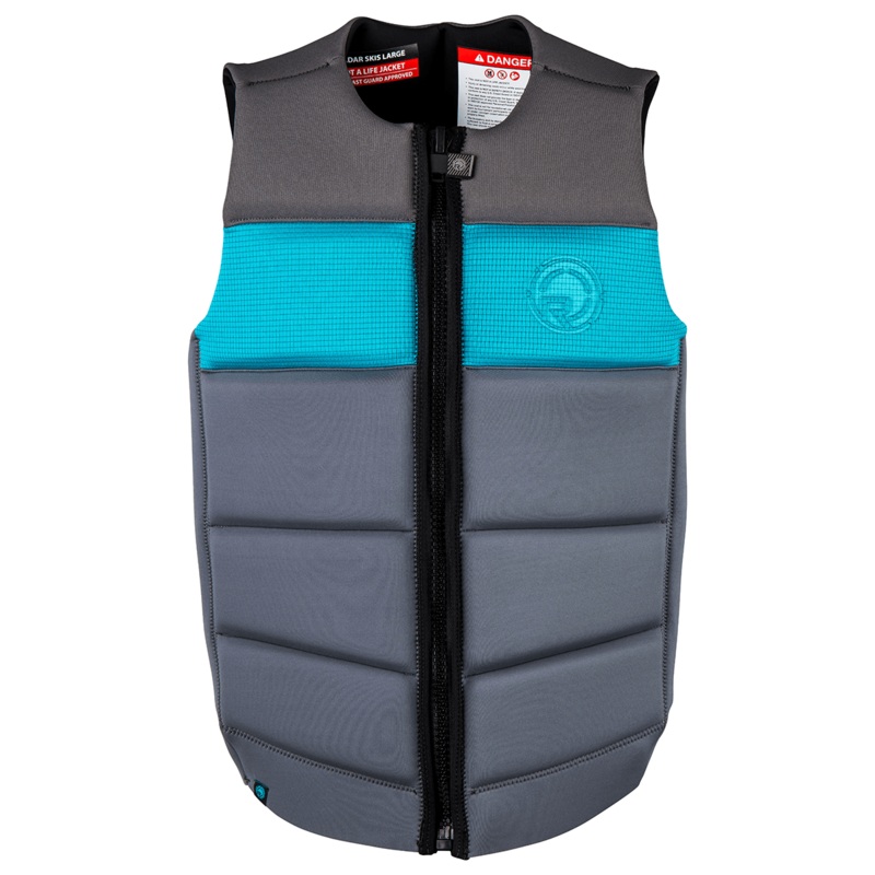 Radar Tidal Limited Comp Wake Vest in Grey/Reef Blue