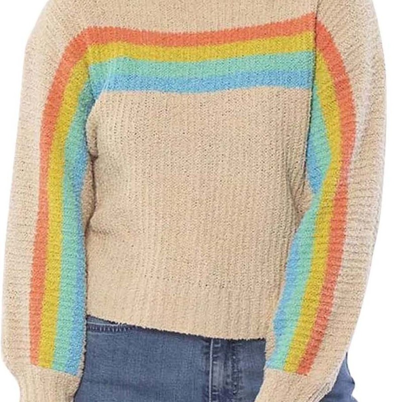 Sisstrevolution Ricci L/S Knit Sweater in Sea Salt