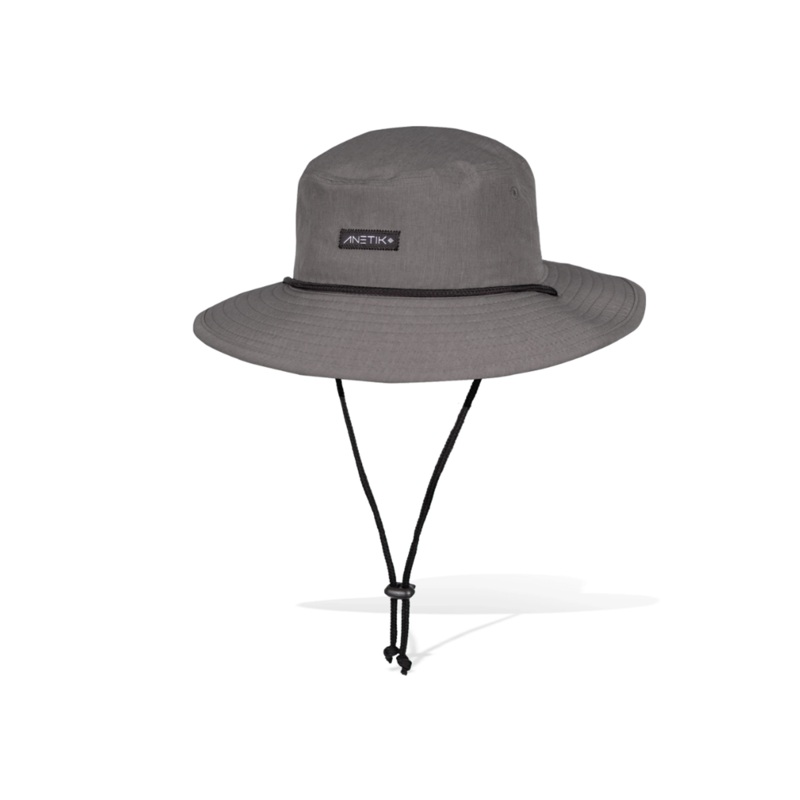 ANETIK Lines Boonie Hat in Charcoal