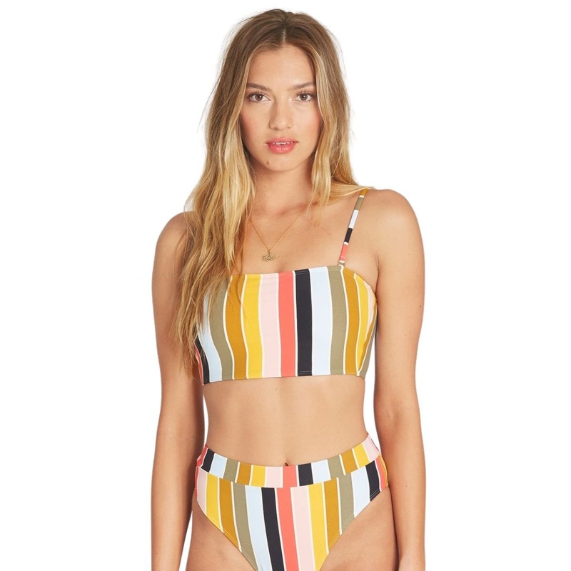 Billabong High On Sun Tube Bikini Top in Multi