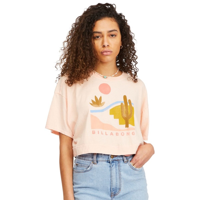 Billabong Only Today Tee in Just Peachy