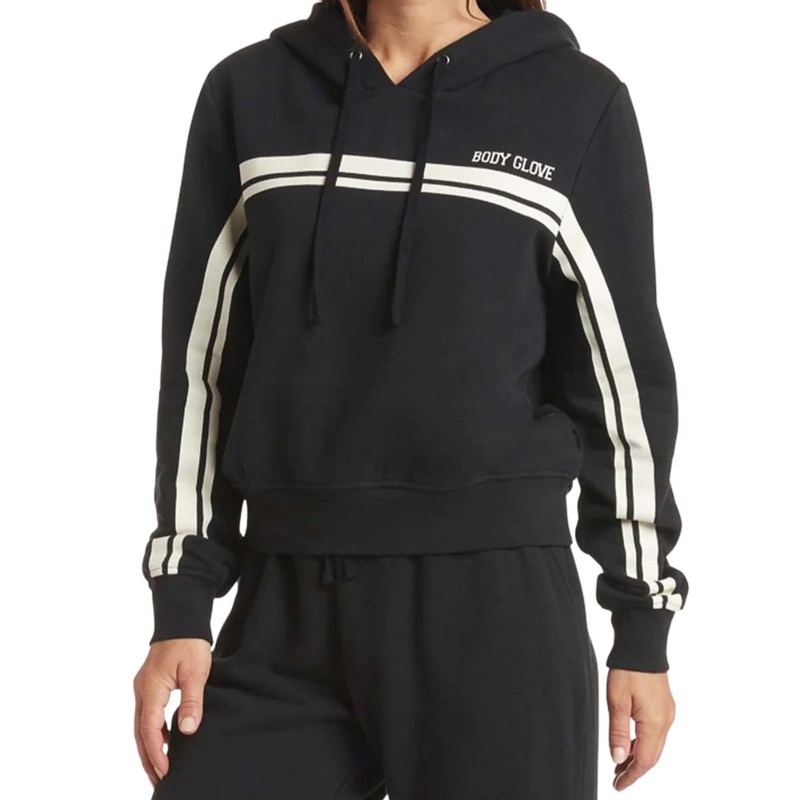 Body Glove Sportswear Women's Lined Up Sweater in Black