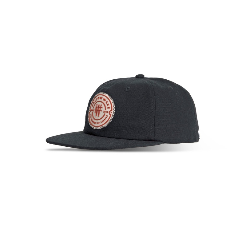 Follow Badge Formless Men's Cap in Black