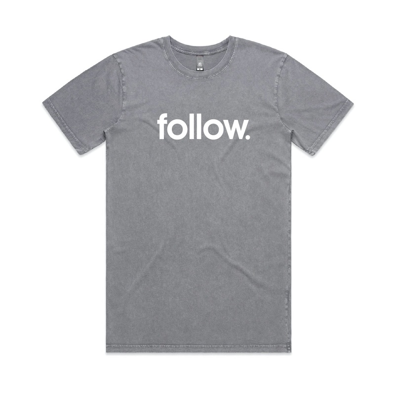 Follow Stone Corp Men's Tee in Stone