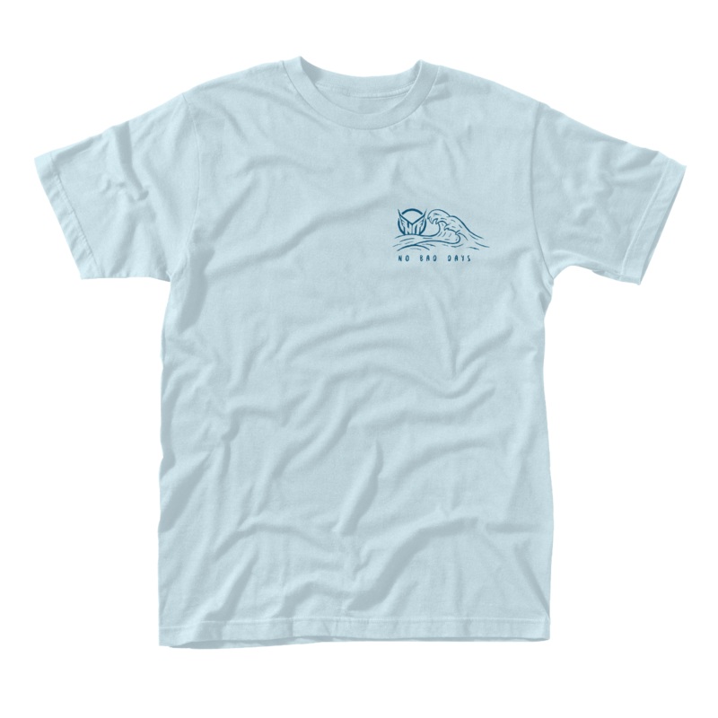 HO Sports No Bad Days Tee in Light Blue