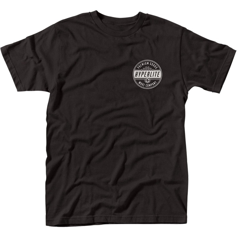 Hyperlite Wake Tee in Black