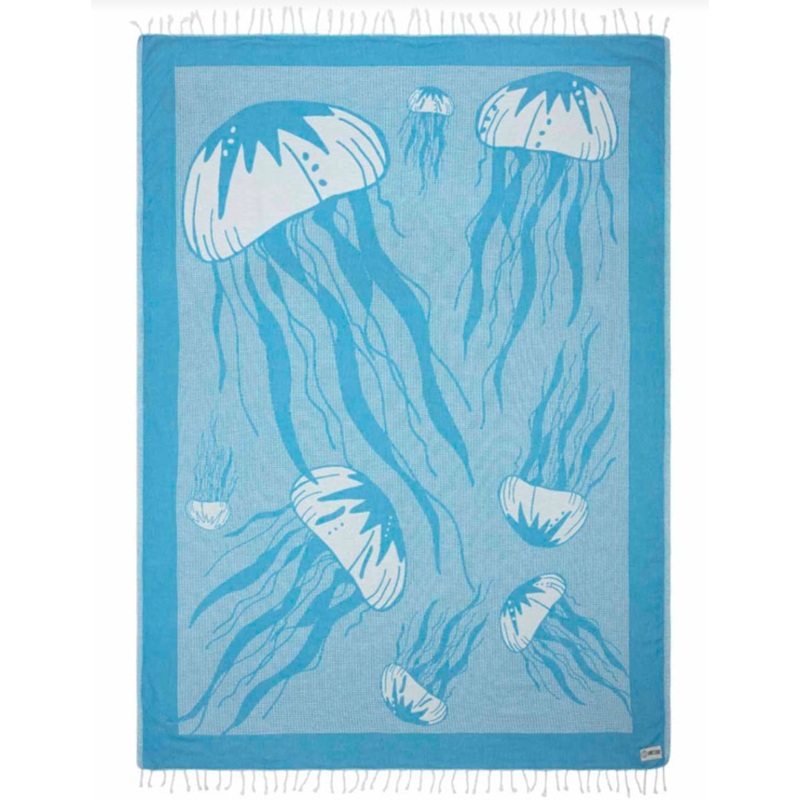 Sand Cloud Jellyfish Beach Towel in Large