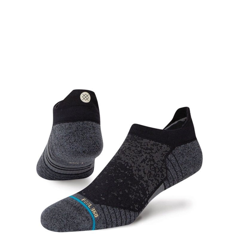 Stance Run Light Tab St Socks In Black