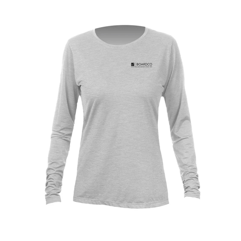 Anetik  Flight Tech Long Sleeve in Alloy Heathered