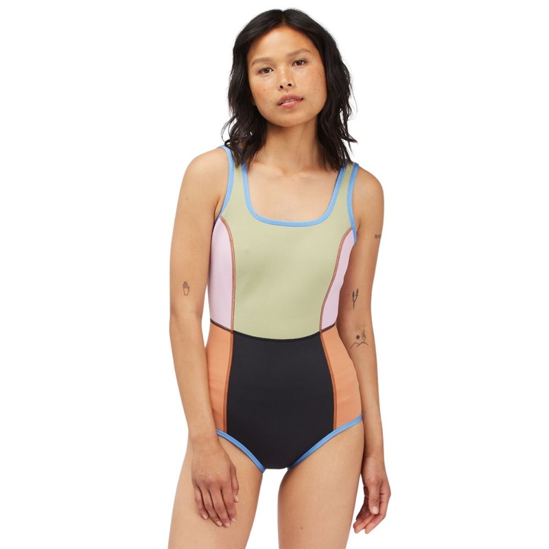 Billabong Seaker Reversible One Piece in Paradise Multi
