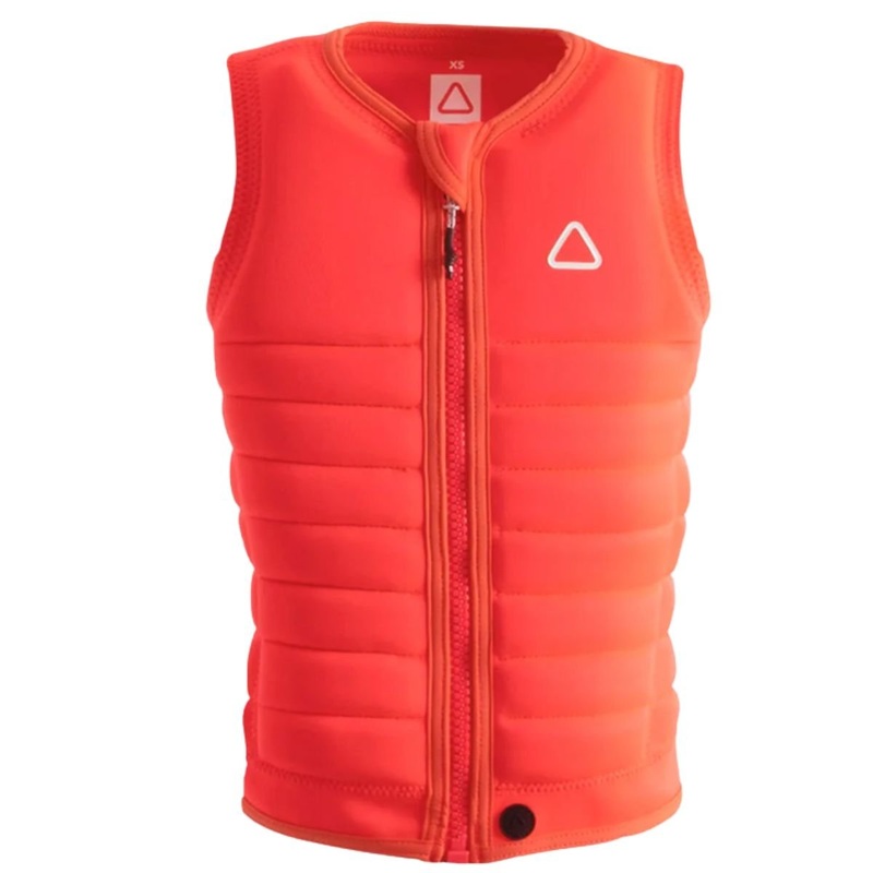 Follow Primary Ladies Comp Wake Vest in Fluro Red