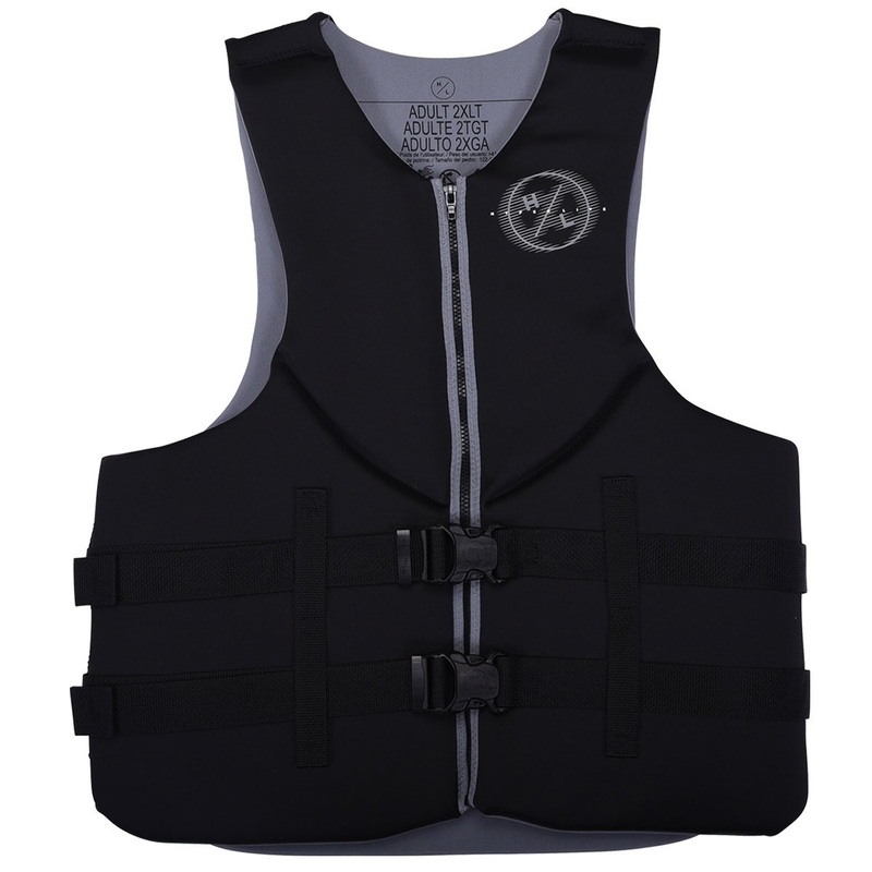 Hyperlite Big & Tall Indy CGA Life Jacket in Black/Grey