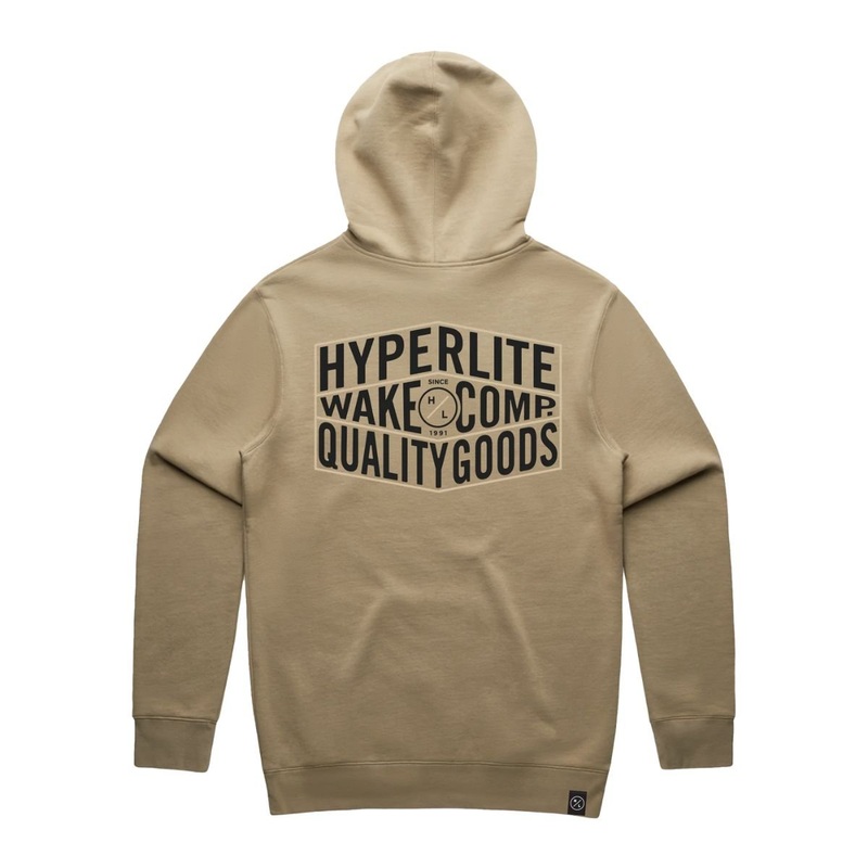 Hyperlite Quality Goods Hoodie in Sand