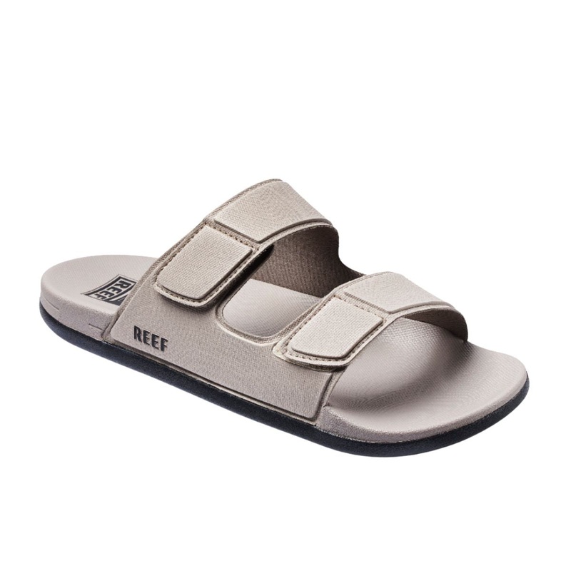 Reef Cushion Tradewind in Taupe/Black Men's Sandal