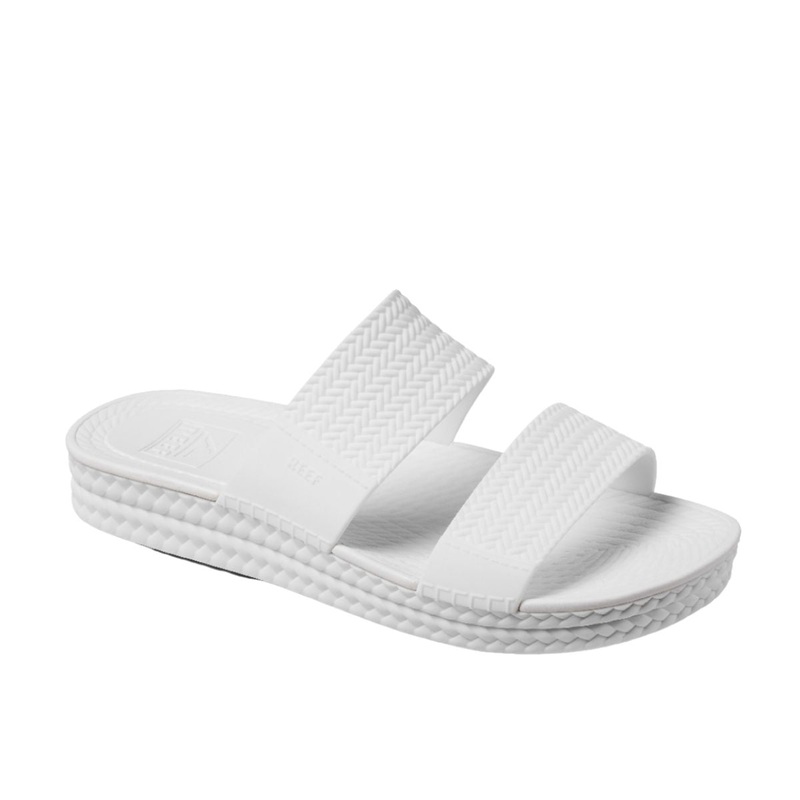 Reef Water Vista Slide in White Women's Sandal