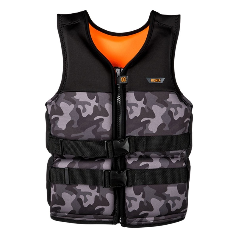 Ronix Neptune Capella 3.0 Boy's CGA Life Jacket in Black