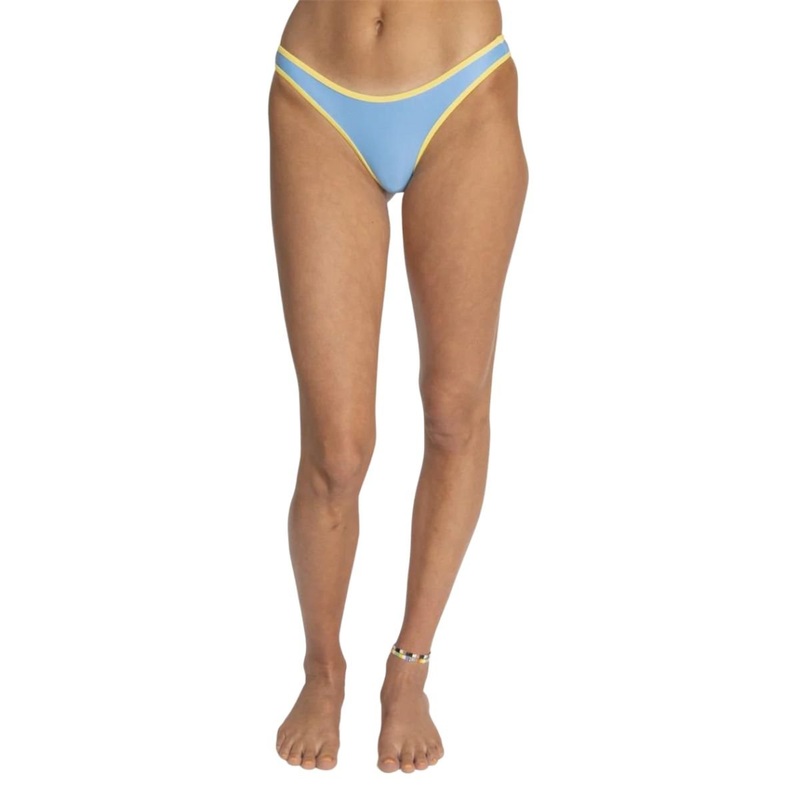 Sisstrevolution Solid Toris Everyday Bikini Bottom in Ocean