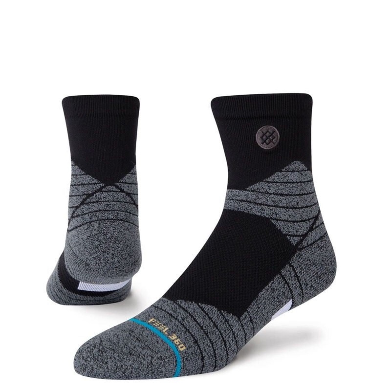 Stance Run Qtr St Socks In Black