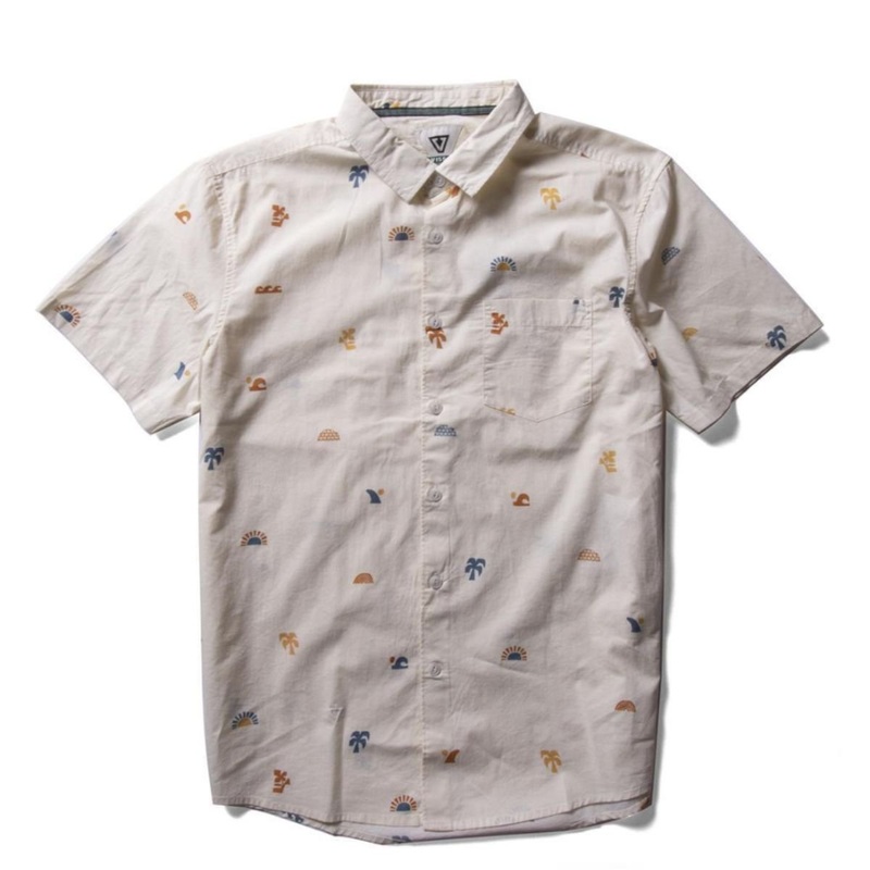 Vissla Ecology Center Surf Farm Eco SS Shirt in Dune