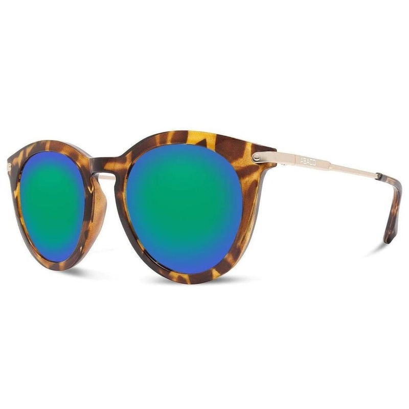 Abaco Bella Sunglasses in Gloss Tortoise/Ocean Mirror