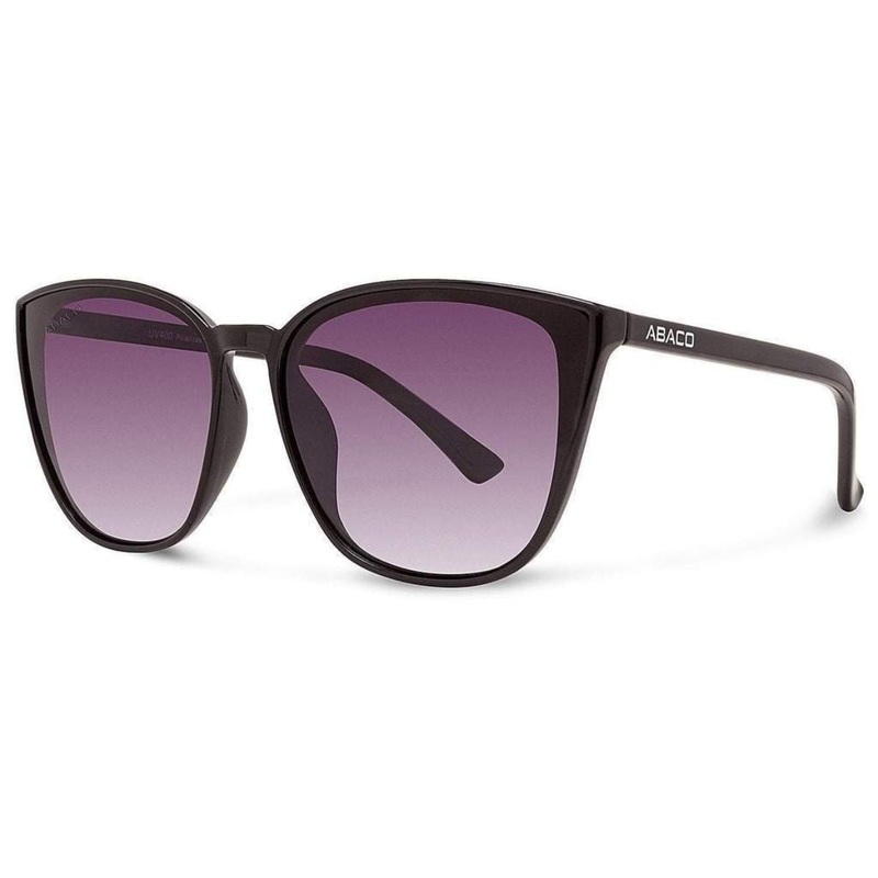 Abaco Chelsea Sunglasses in Gloss Black/Grey Gradient