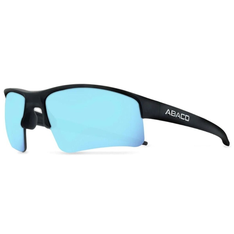 Abaco Forty Four - Forty Four Sunglasses in Matte Black/Caribbean Blue