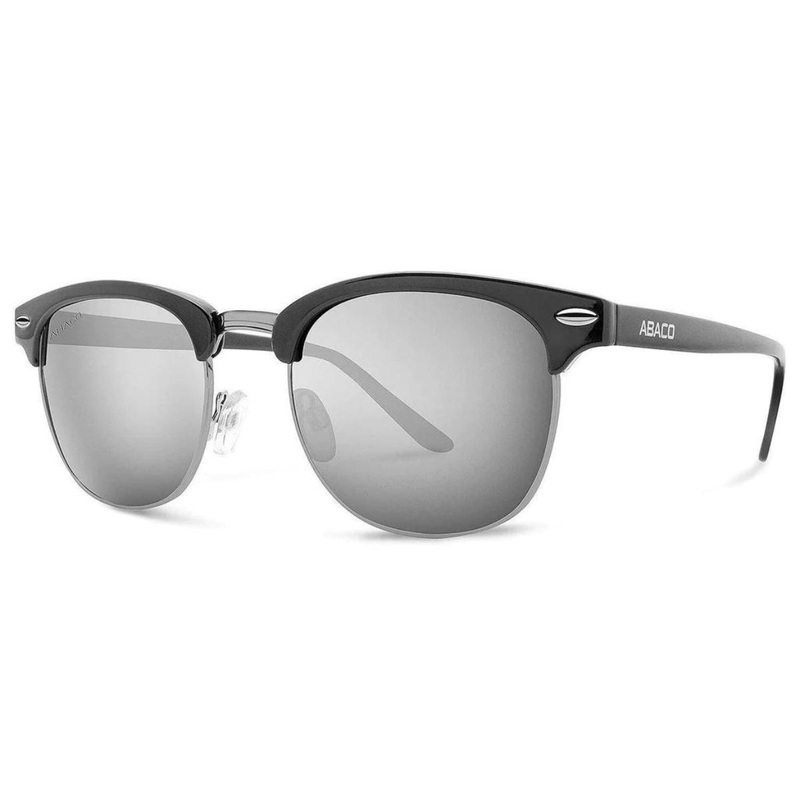 Abaco Montana Sunglasses in Matte Black/Chrome