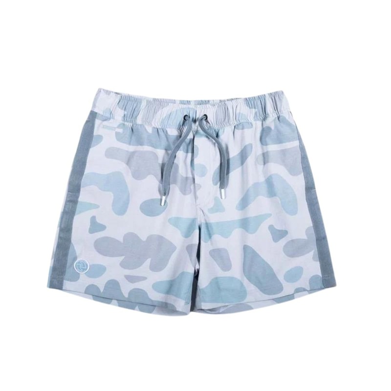 Bearded Goat inland Swim Trunks in Echols Print