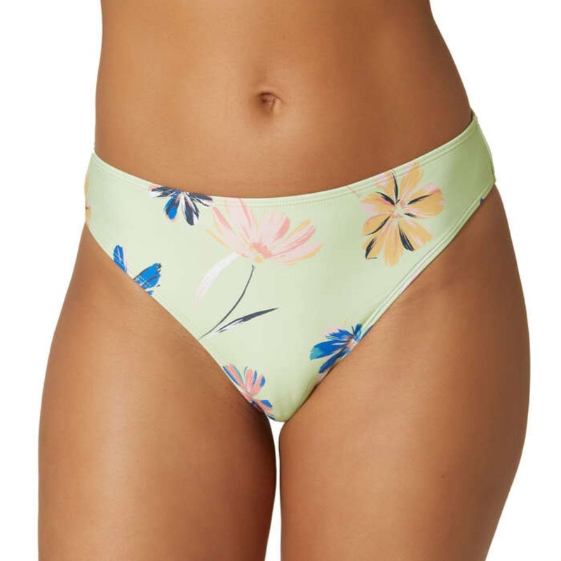 O'Neill Sandys Brook Floral Revo Bikini Bottom in Mint